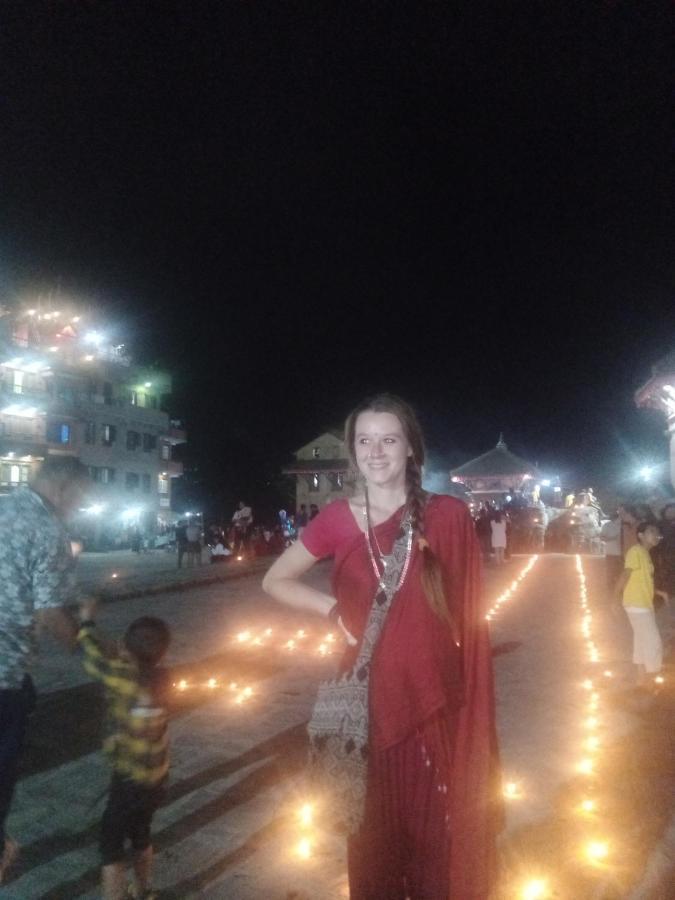 Laxmi Homestay With Main Square View บักตะปูร์ ภายนอก รูปภาพ